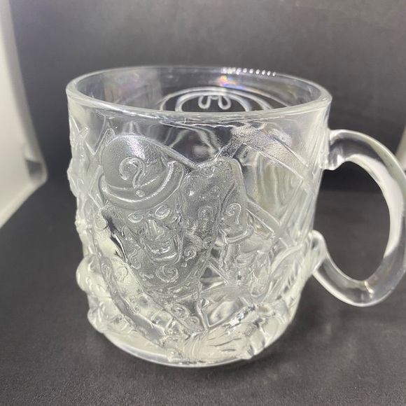 McDonalds 1995 Batman Forever The RIDDLER DC COMICS Glass Mug Cup Vintage - Picture 2 of 9